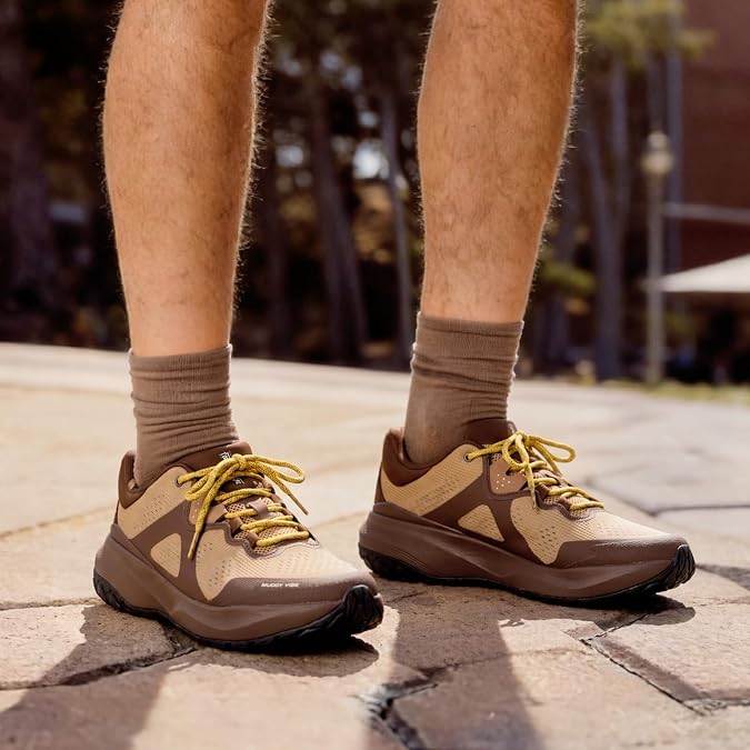 Muddy Vibes Men's Walking Shoes – Breathable Mesh Sneakers