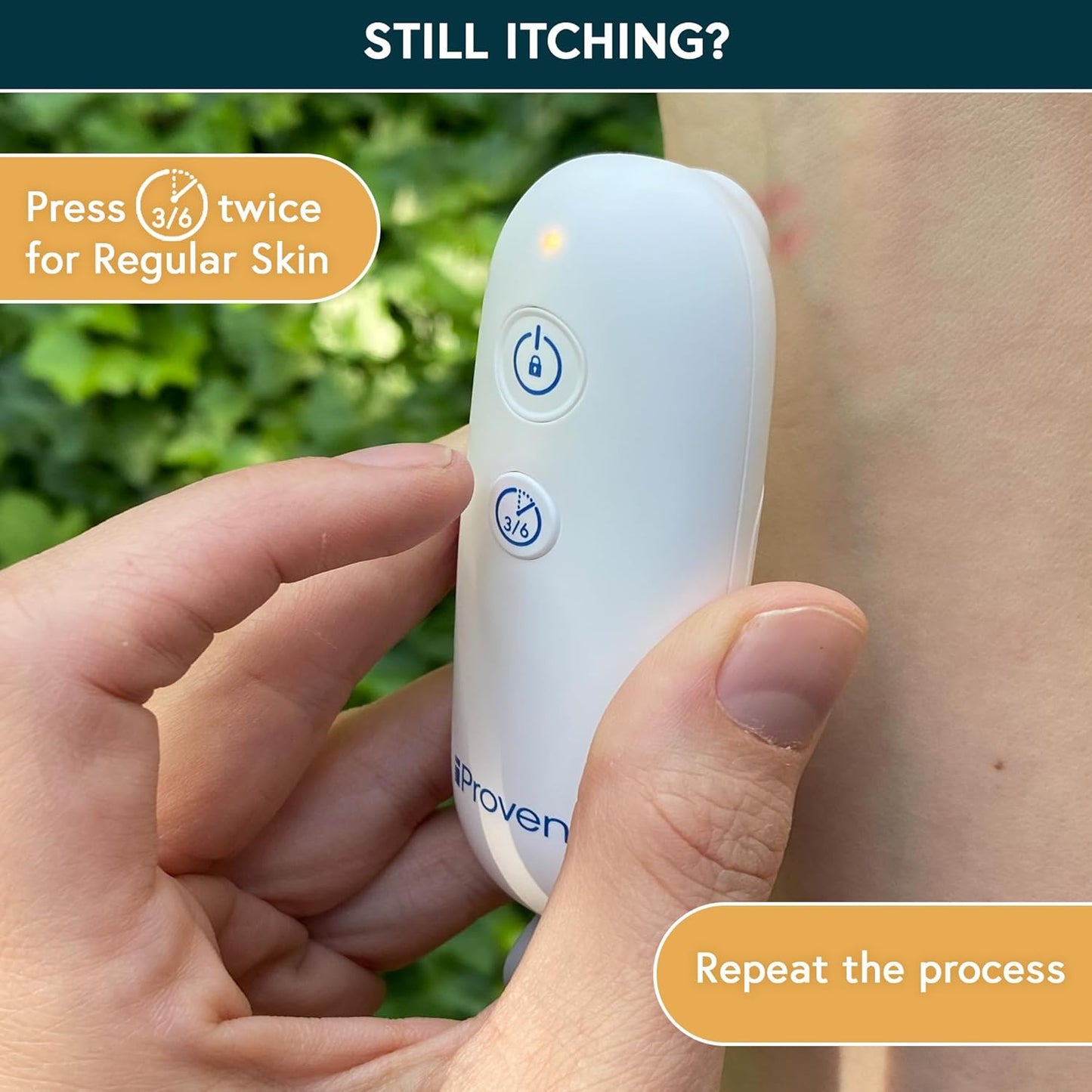 iProven Bug Bite Heat Treatment Device, Natural Itch Relief for Mosquito & Insect Bites