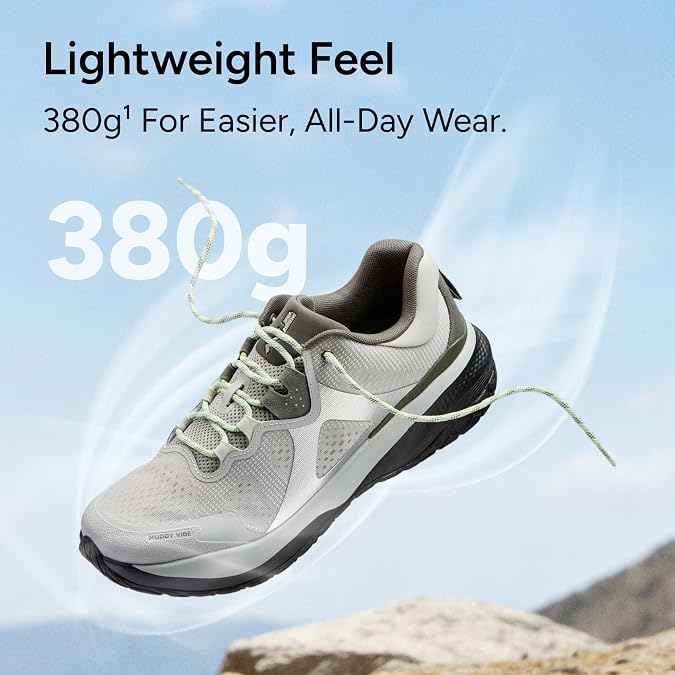 Muddy Vibes Men's Walking Shoes – Breathable Mesh Sneakers