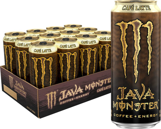 Monster Energy Java Café Latte, 15oz