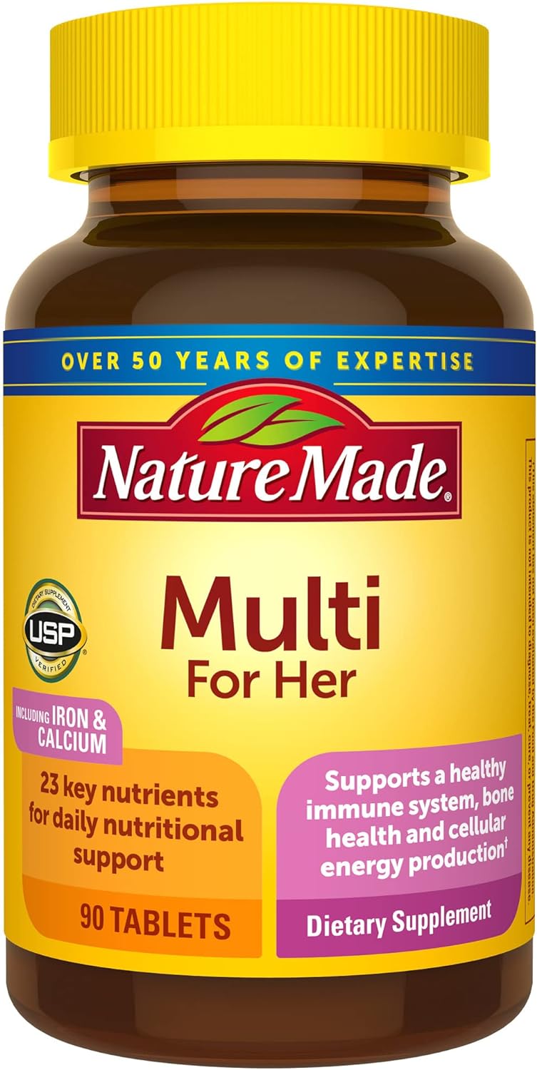 Nature Made Multivitamin For Her, 90 Tablets