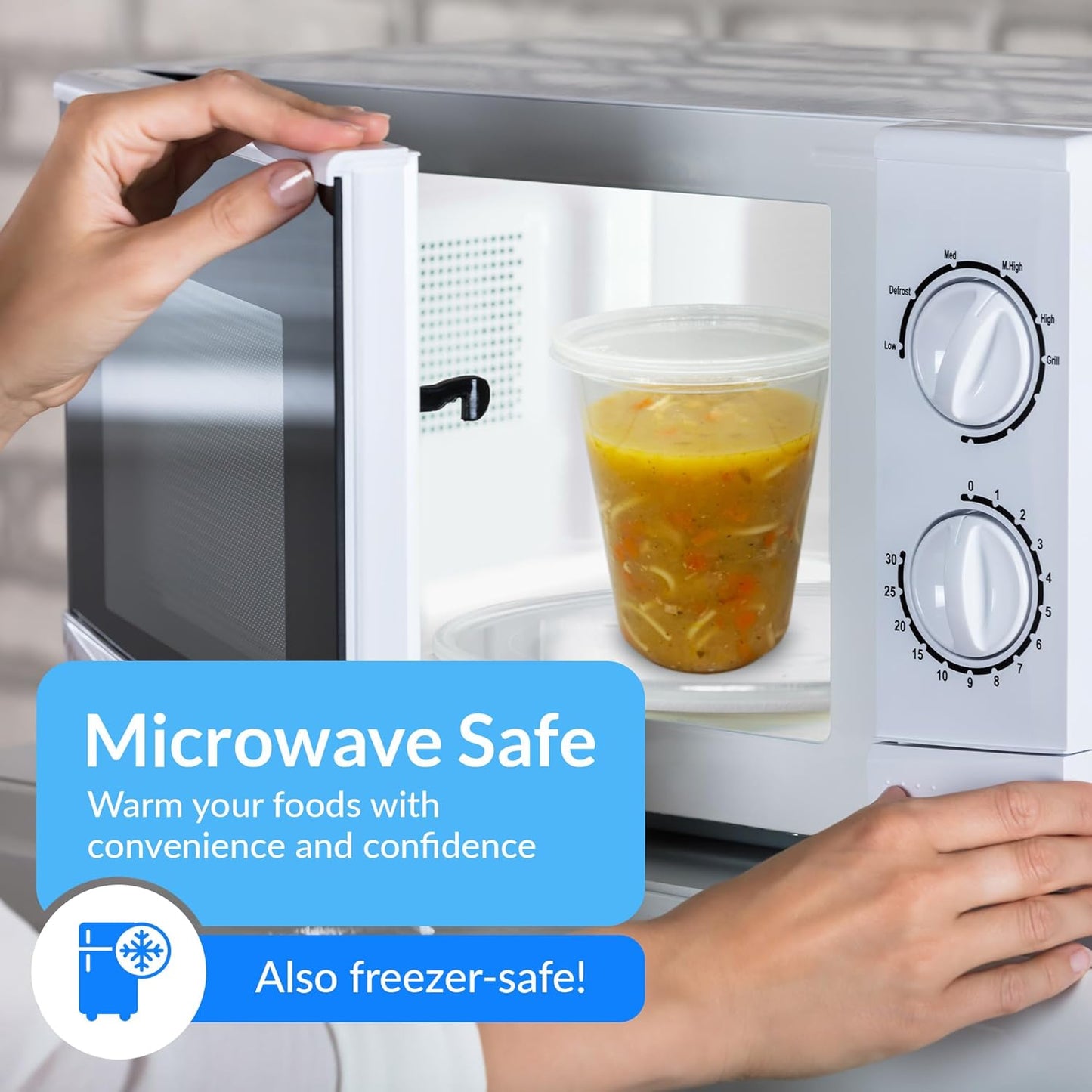 PP 32oz Deli Container+Lid - 25ct