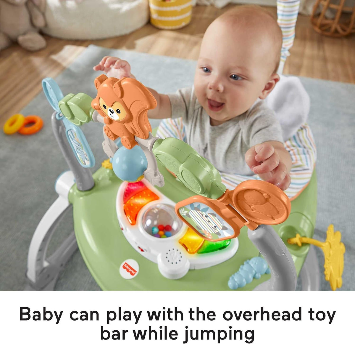 Fisher-Price SpaceSaver Jumperoo Baby Bouncer & Activity Center