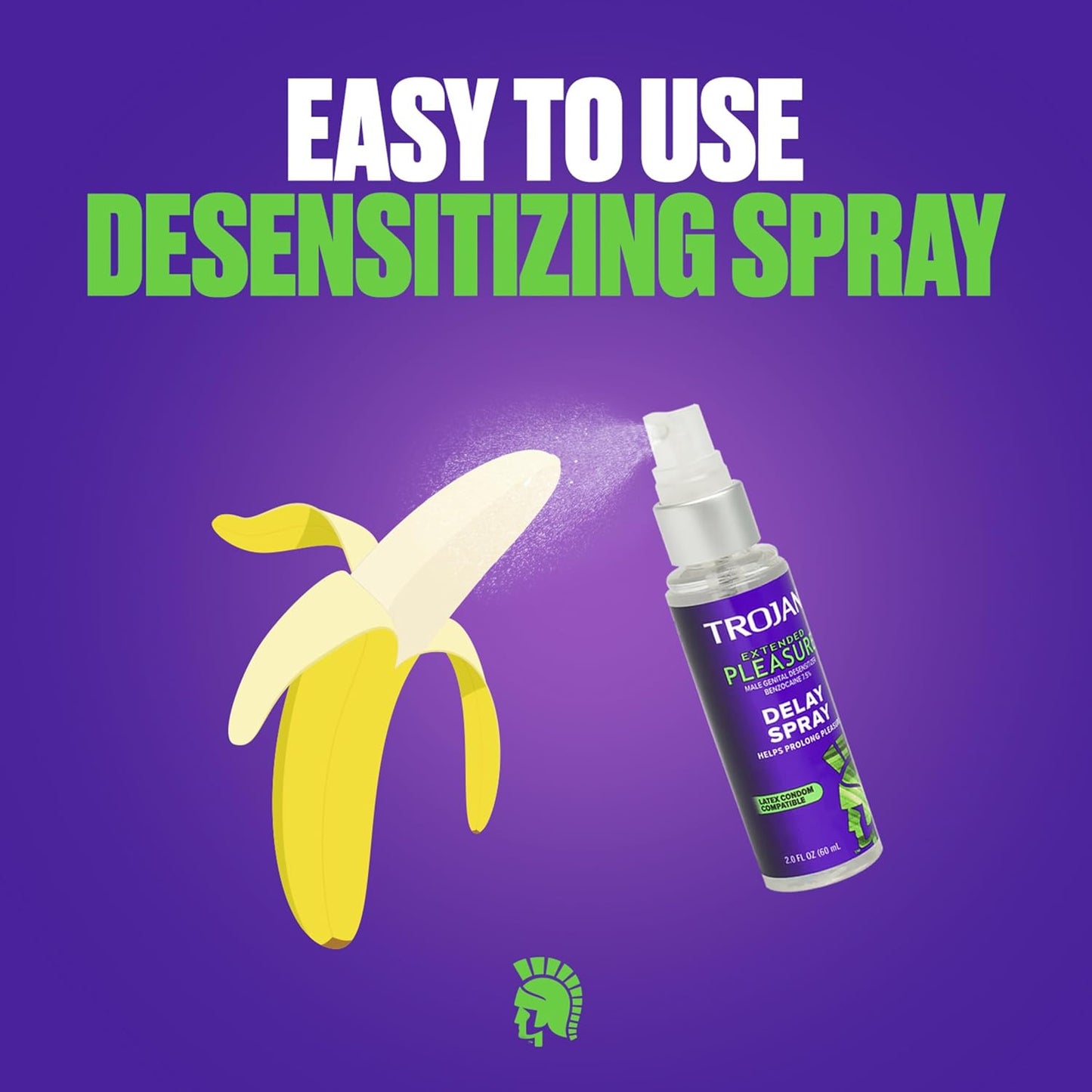 Trojan Extended Pleasure Delay Spray, 2oz