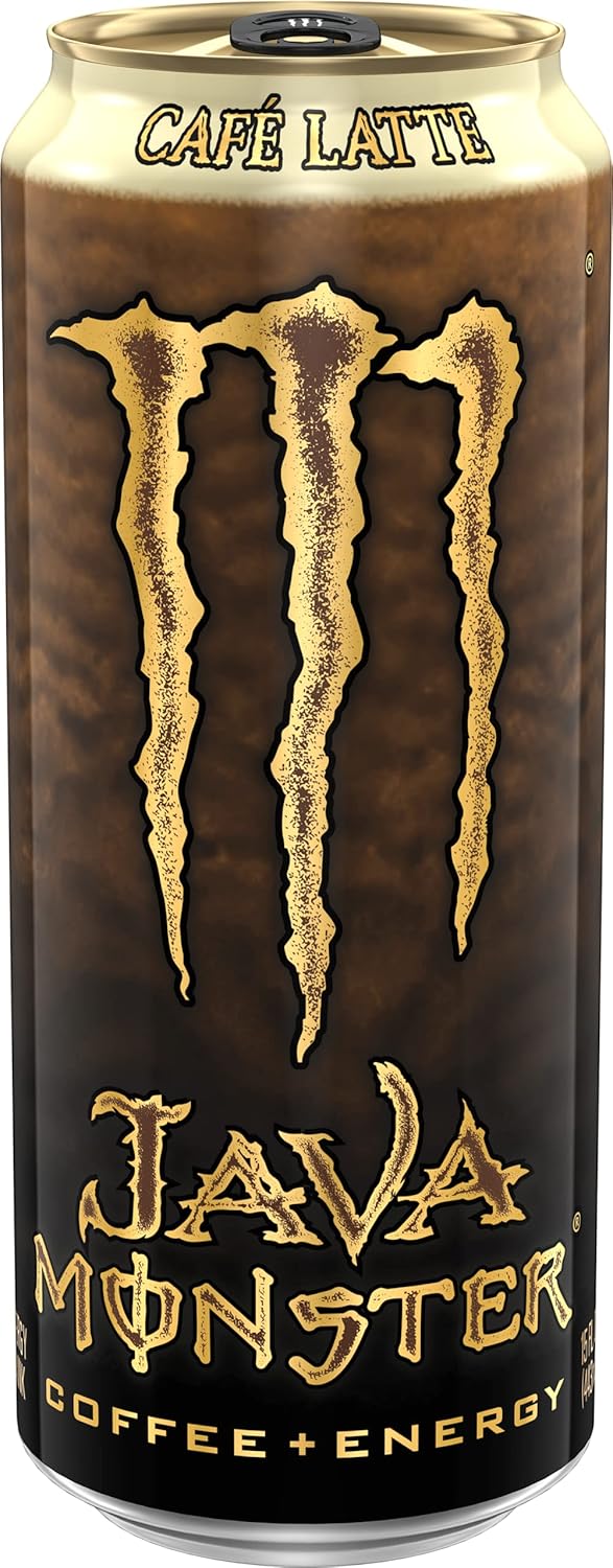 Monster Energy Java Café Latte, 15oz