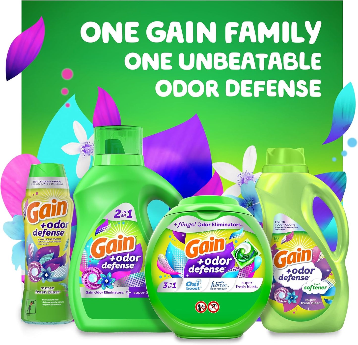 Gain Scent Booster, Fresh Blast,18.2oz