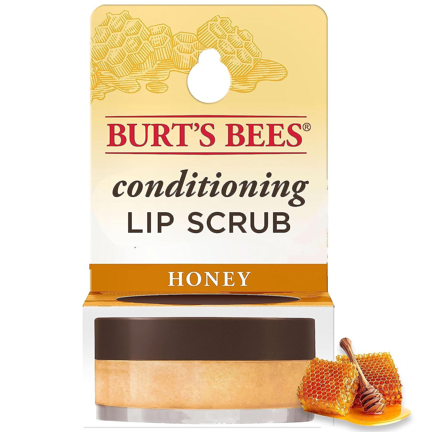 Burt's Bees Lip Scrub, Honey Crystals,0.25oz