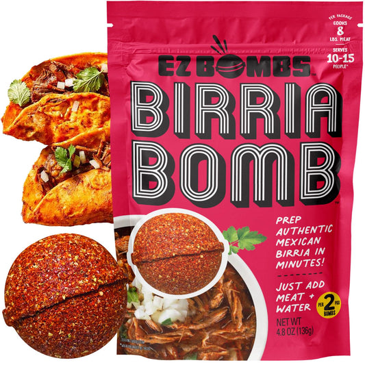 EZ Bombs Birria Bomb Seasoning, Pack of 2