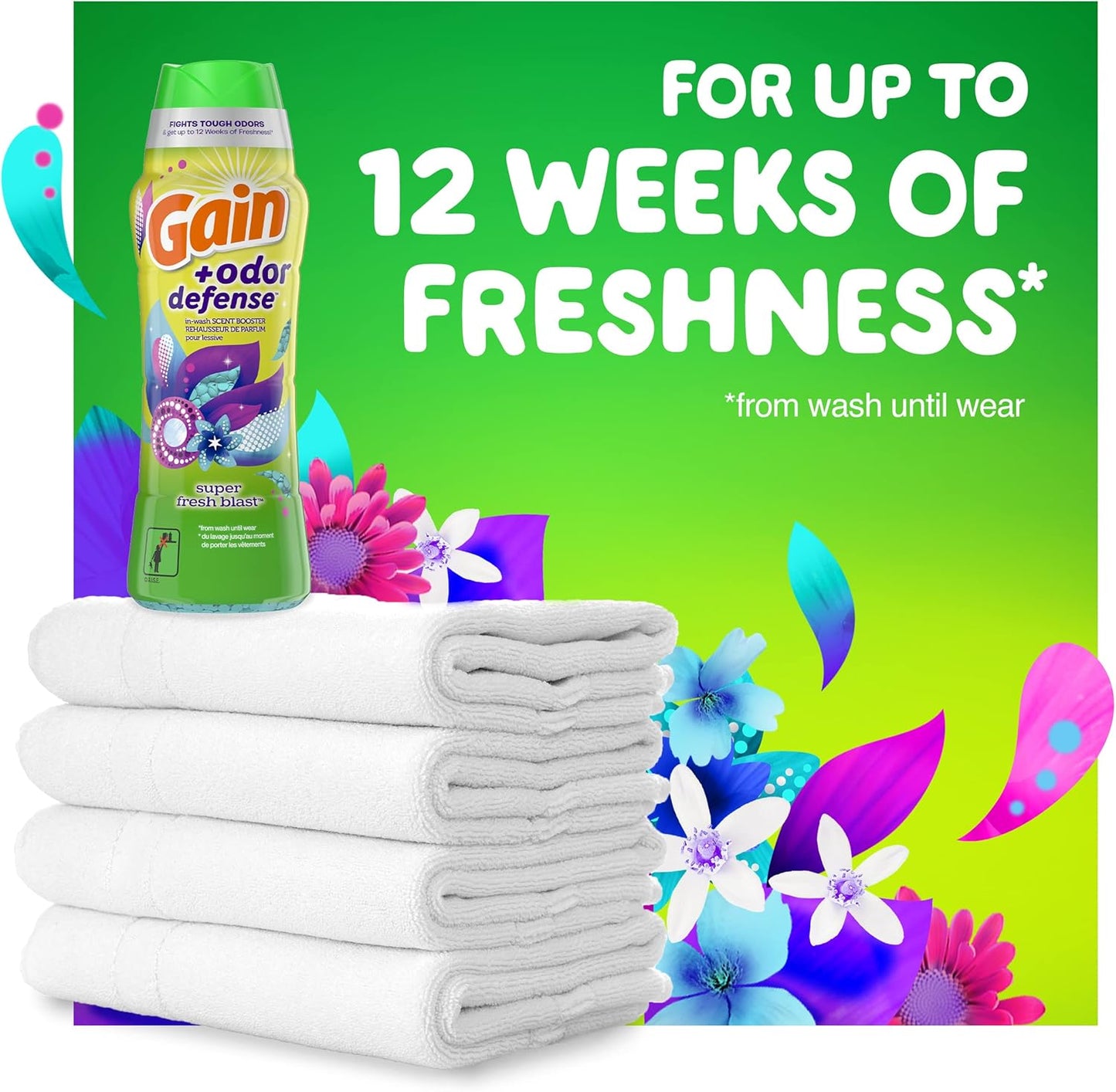 Gain Scent Booster, Fresh Blast,18.2oz