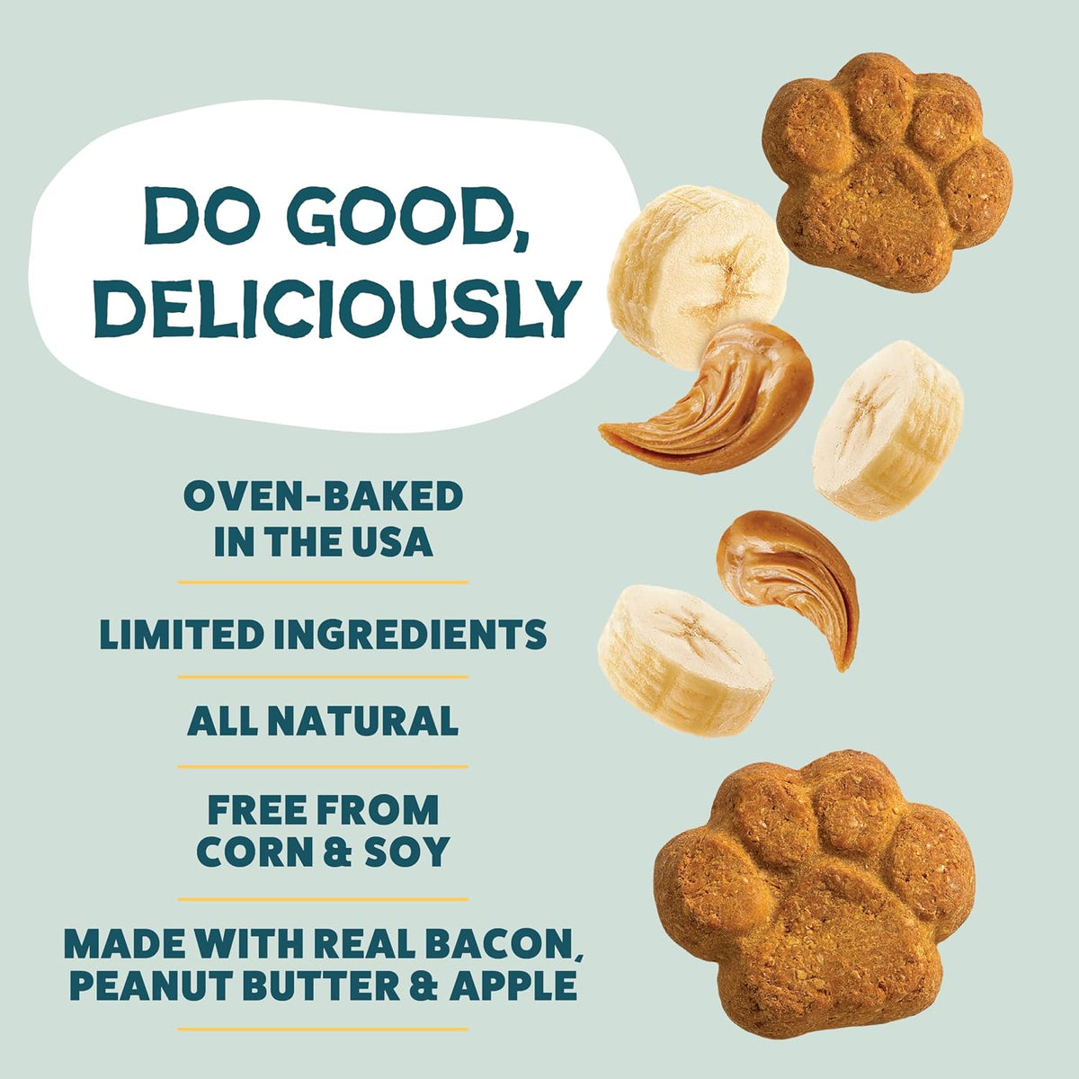 Shameless Pets Peanut Butter Split Crunchy Dog Treats – 12 oz