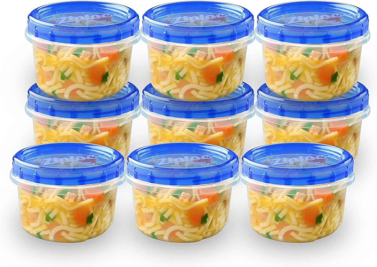 Ziploc Brand, Food Storage Containers with Lids