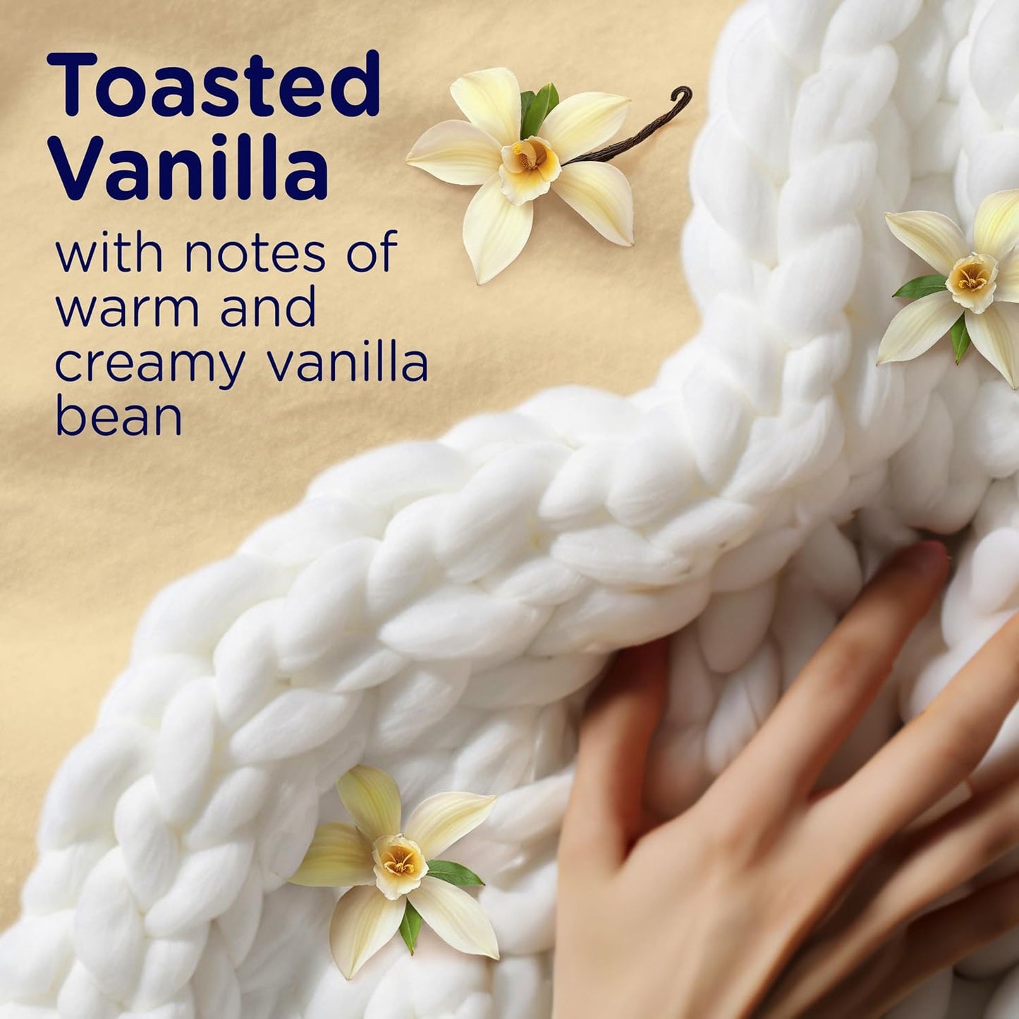Downy Laundry Scent Booster Beads, Toasted Vanilla,13 oz
