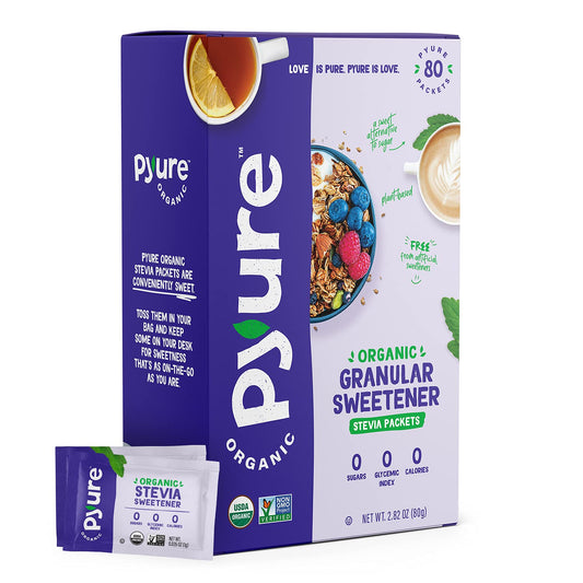 Pyure Stevia Packets 2.28oz