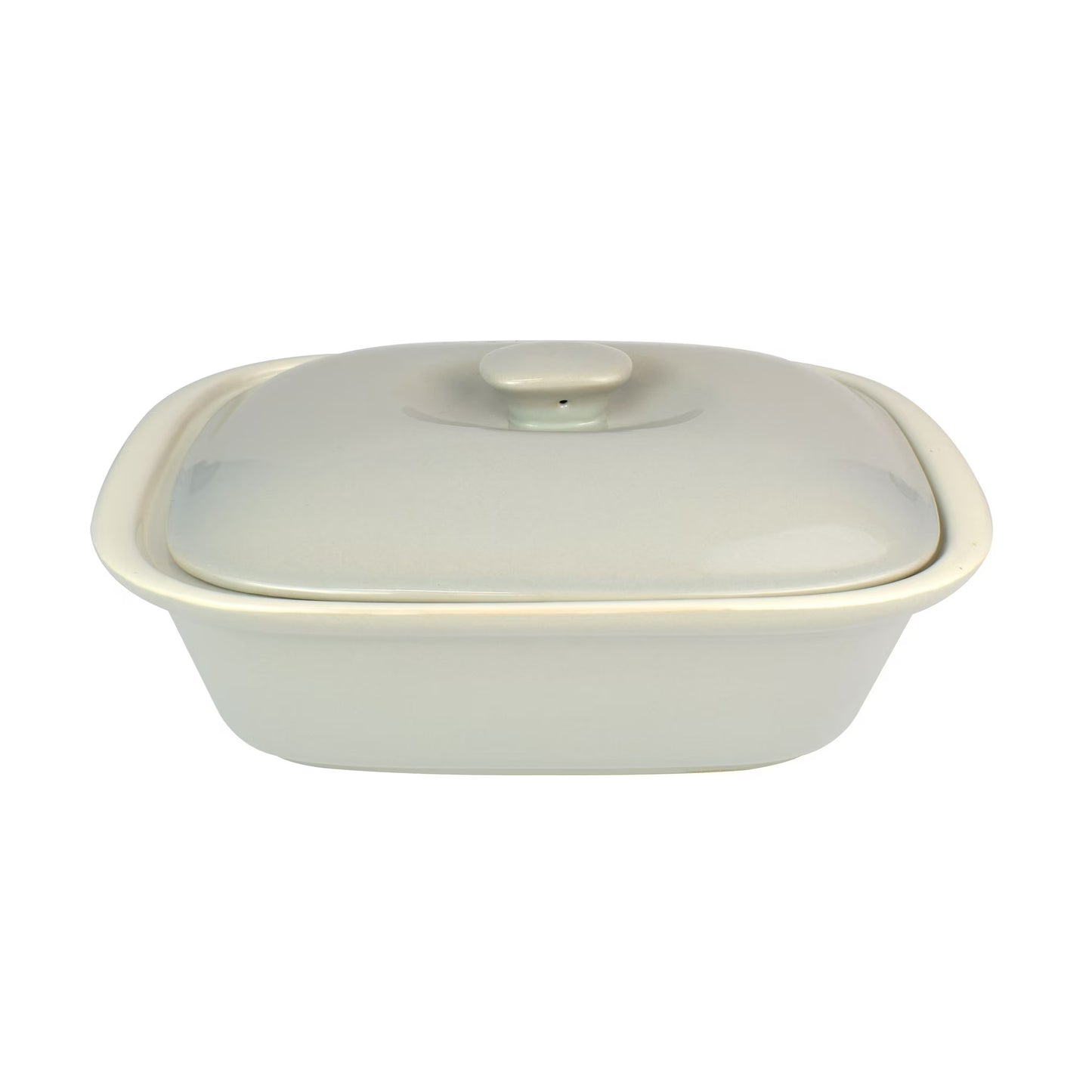 Stoneware Rectangular Baking Dish with Lid – 10.5" x 7.5" – HW1232