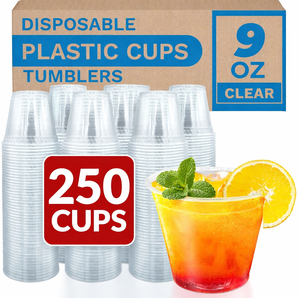 PET Cup 9oz -250ct