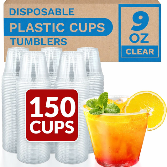 PET Cups 9oz Wholesale