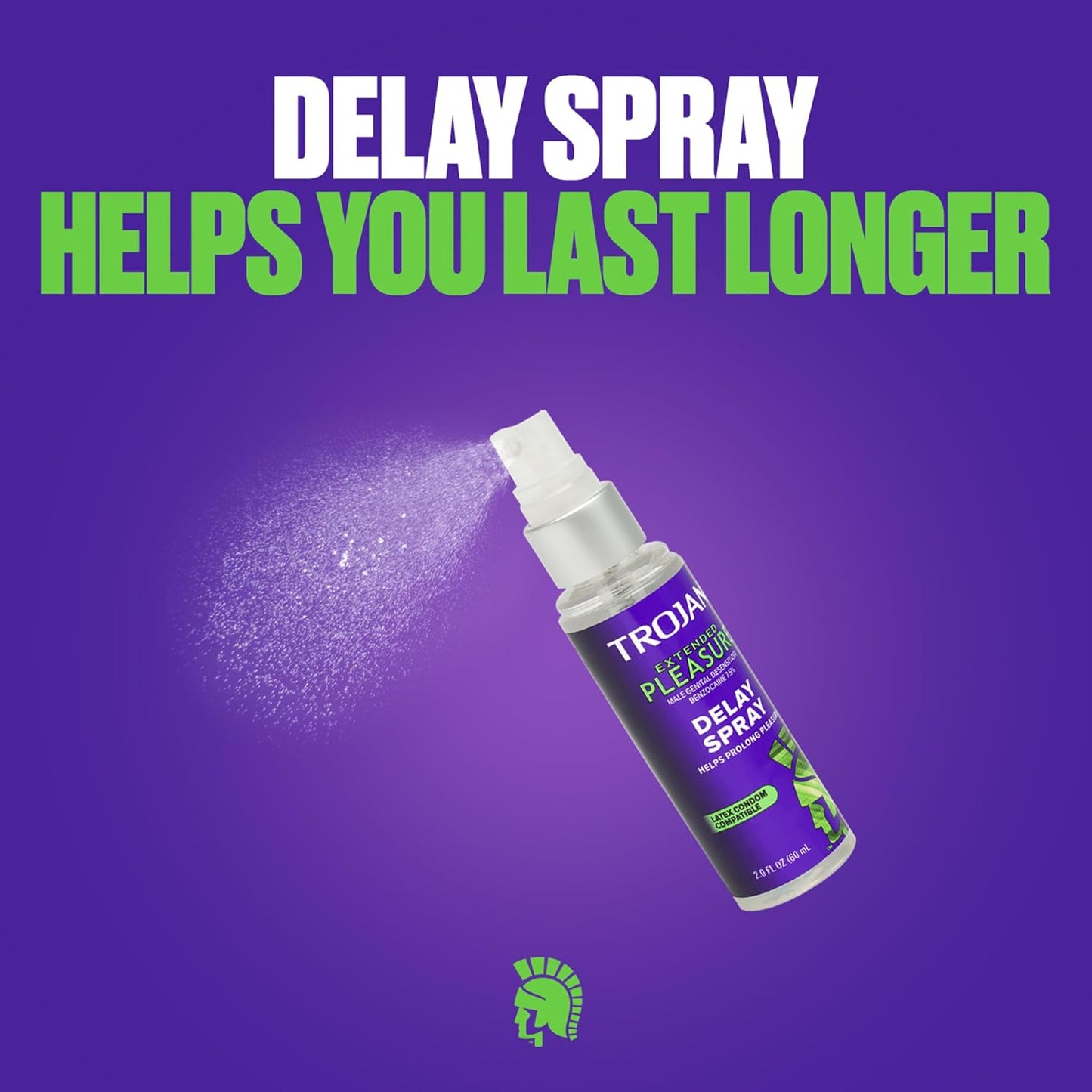 Trojan Extended Pleasure Delay Spray, 2oz