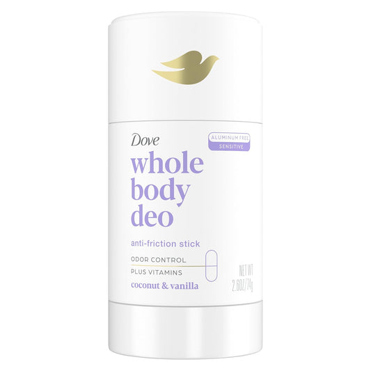 Dove Whole Body Deodorant, Coconut & Vanilla, 2.6oz