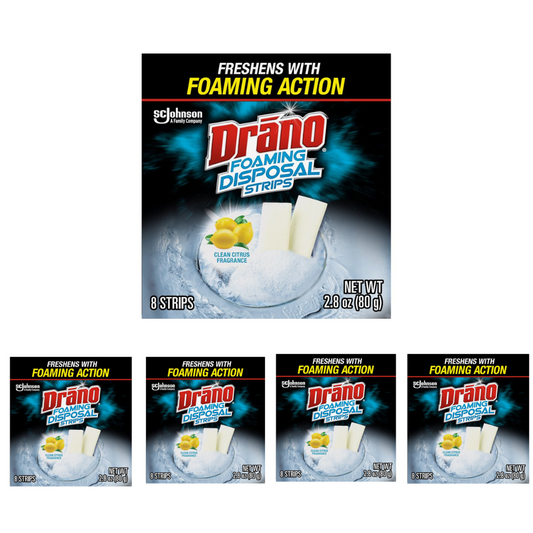 Drano Disposal Strips, Garbage Disposal Cleaner and Deodorizer,8ct