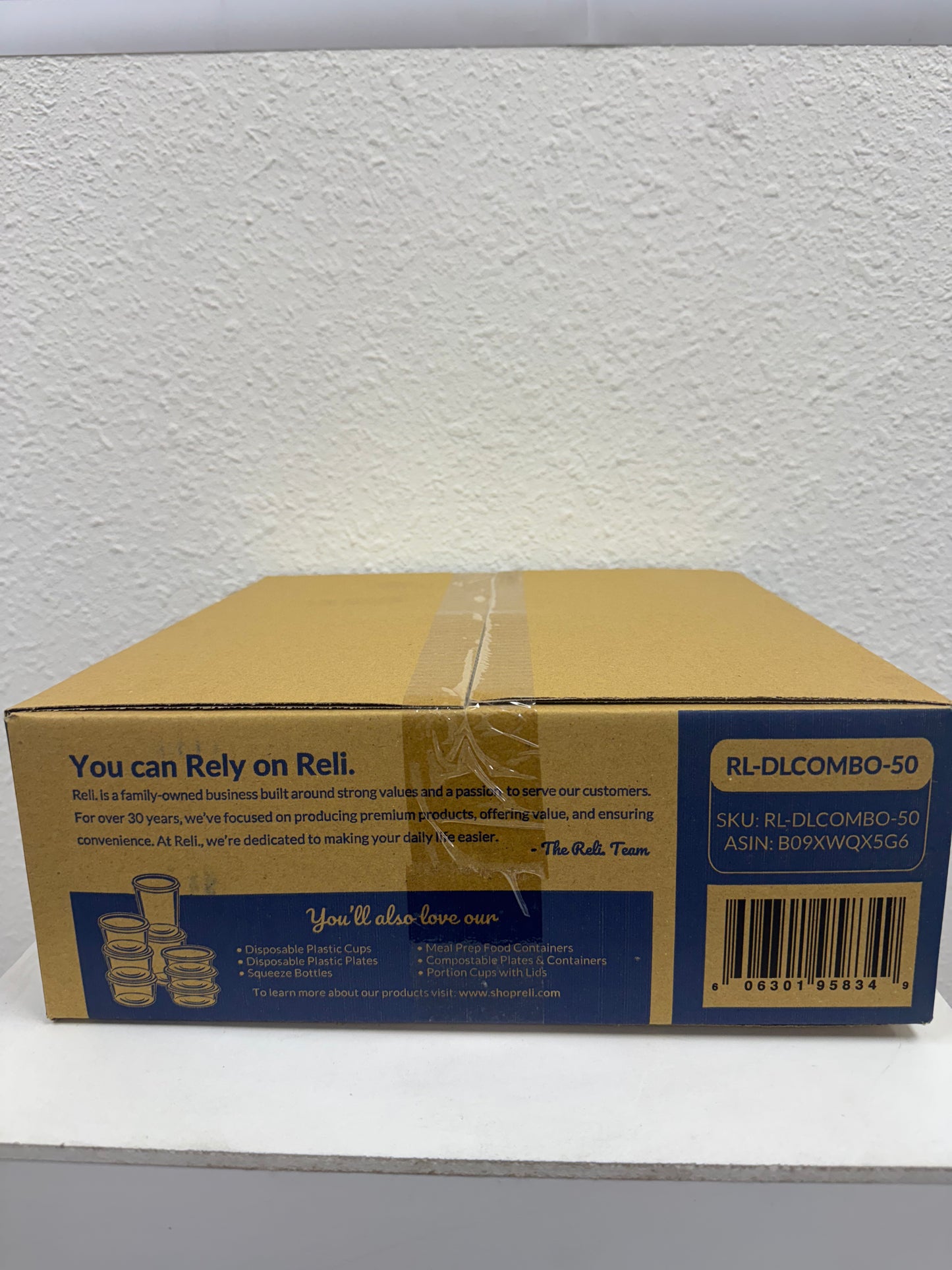 8/16/32 oz. Round Deli Clear Container w/Lid Combo - 50ct