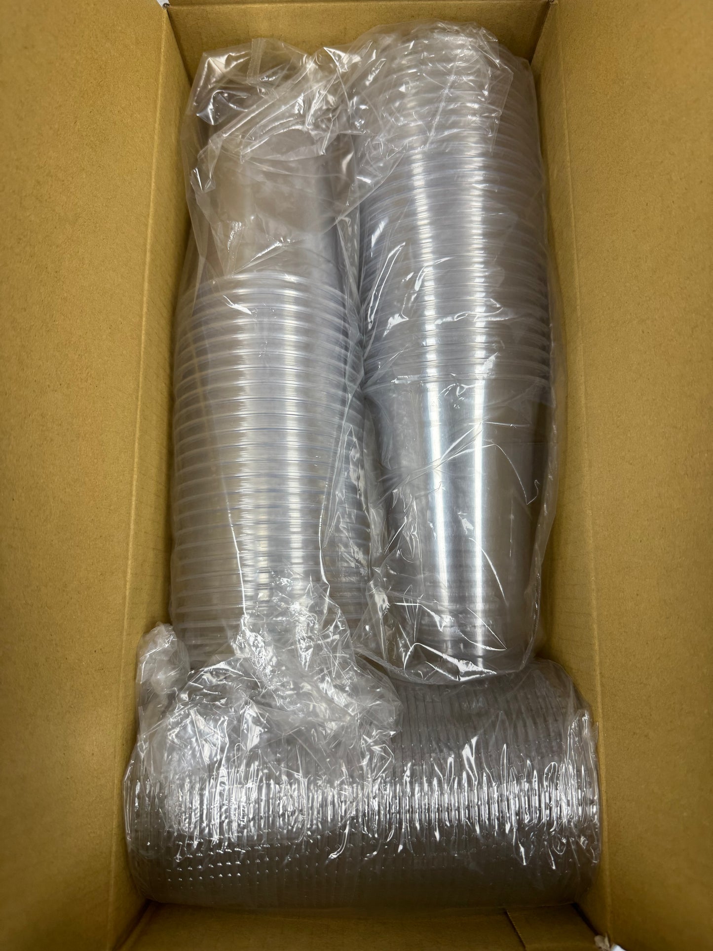 PET Cup and Lid 20oz - 50ct