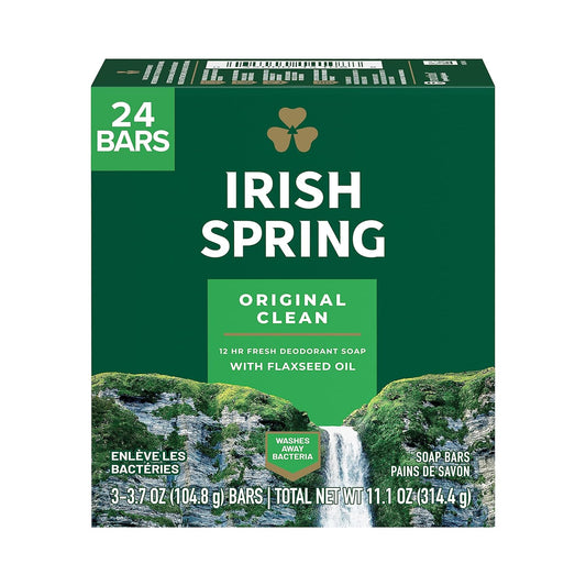 Irish Spring Bar Soap for Men, 3.7oz