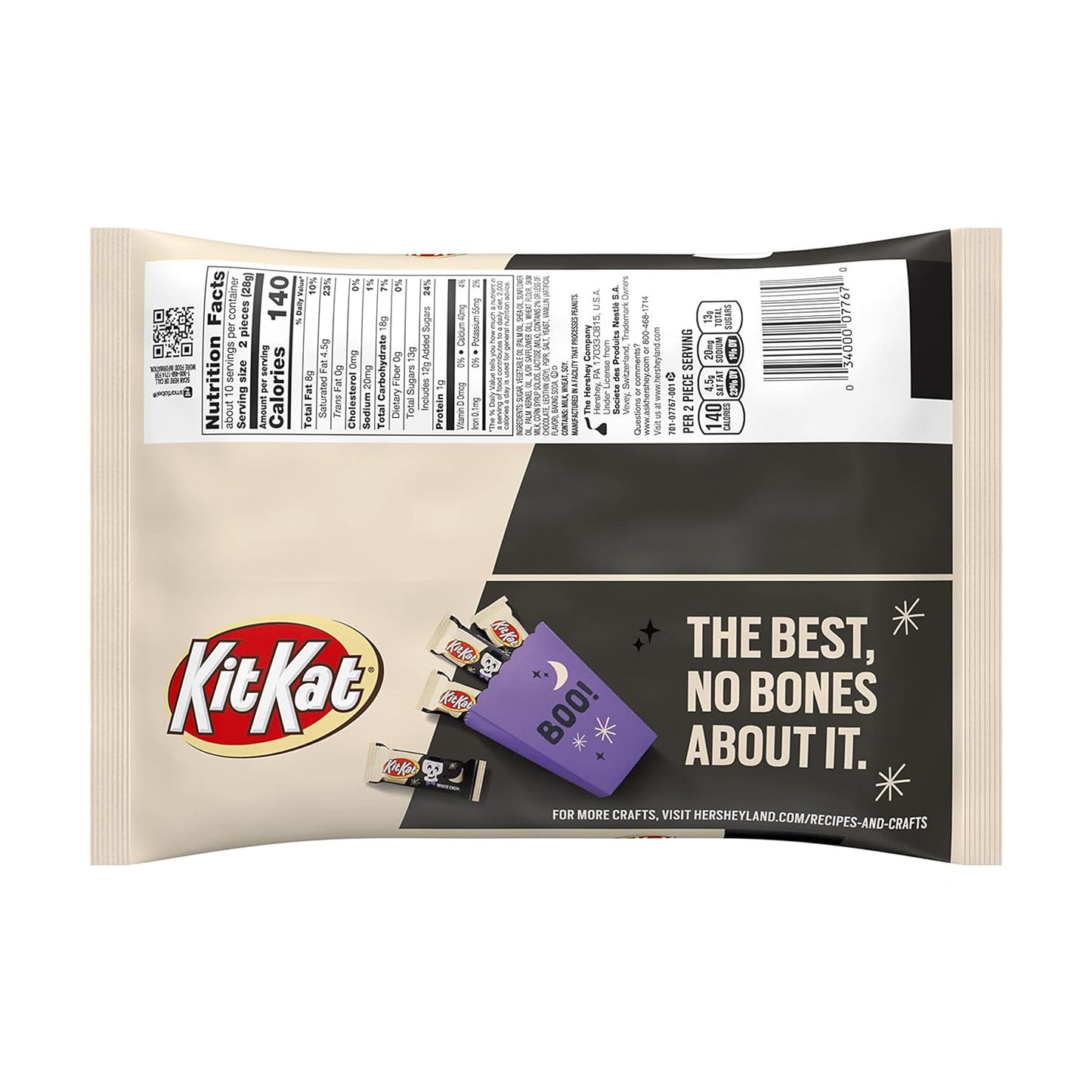 KIT KAT Breaking Bones White Creme,10.29oz