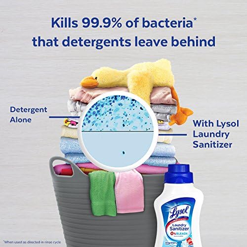 Lysol Laundry Sanitizer Additive, Crisp Linen,150oz