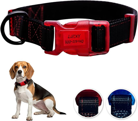 Sporn ID Collar Red/Black,SM