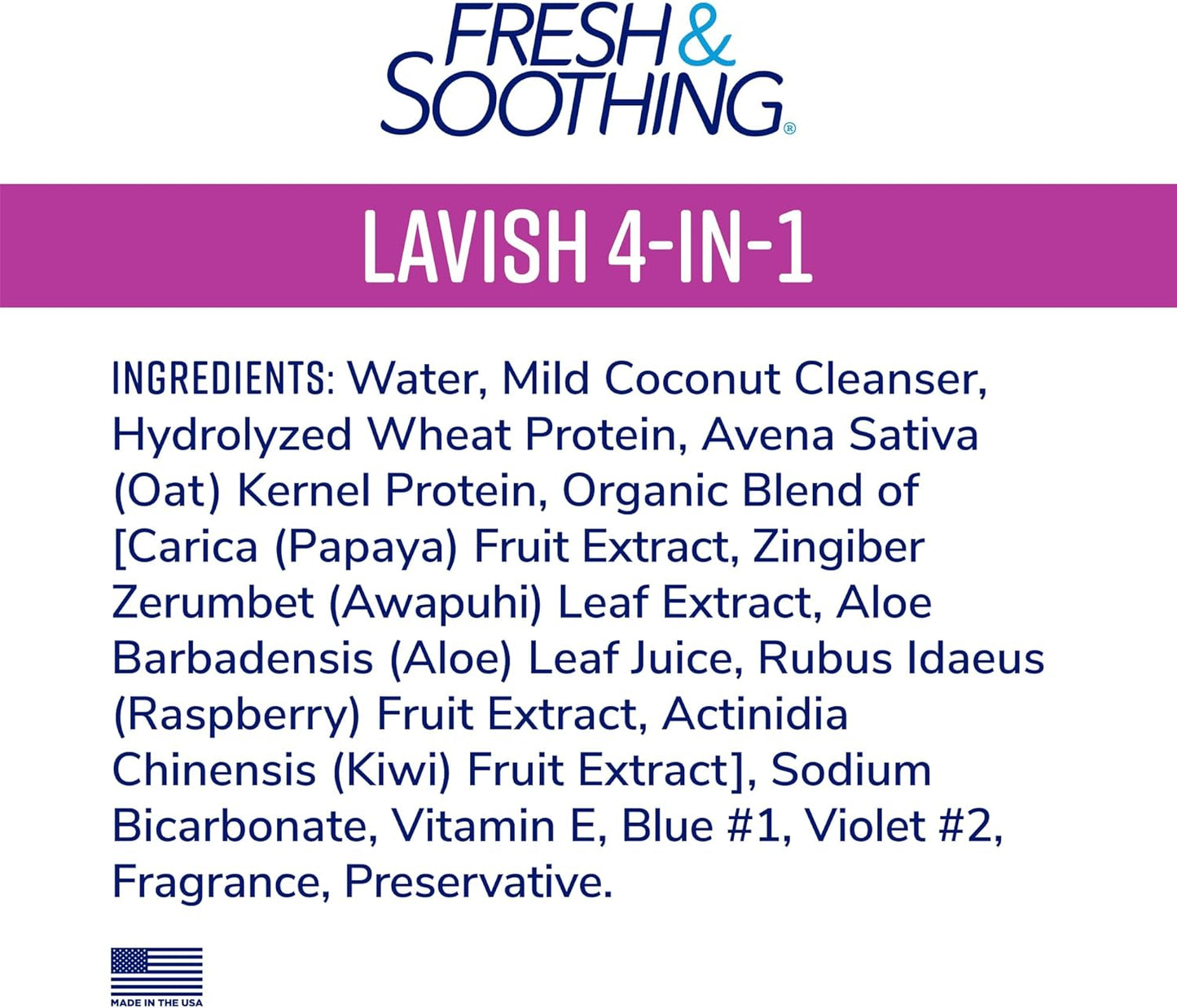 Naturel Promise Fresh & Soothing Lavish 4‑in‑1 Shampoo + Conditioner for Pets, 22oz