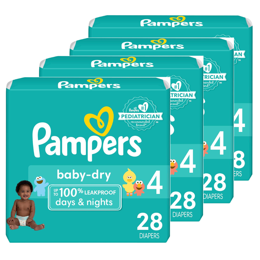 Pampers Cruisers 360 Diapers, Size 4,28ct