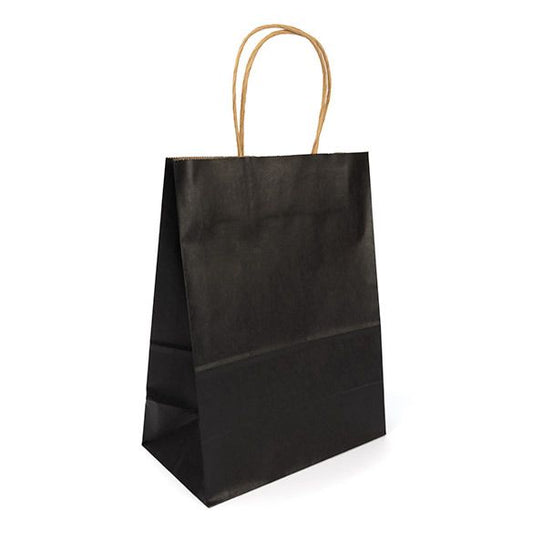 Black Paper Twist 8x4.5x10.25",110ct