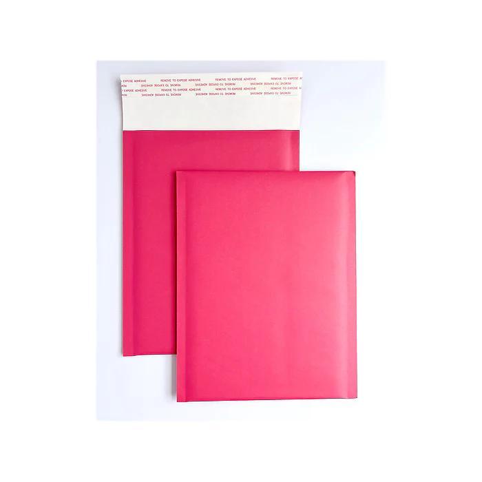 8.5" x 11" Self-Sealing Bubble Mailer, Pink