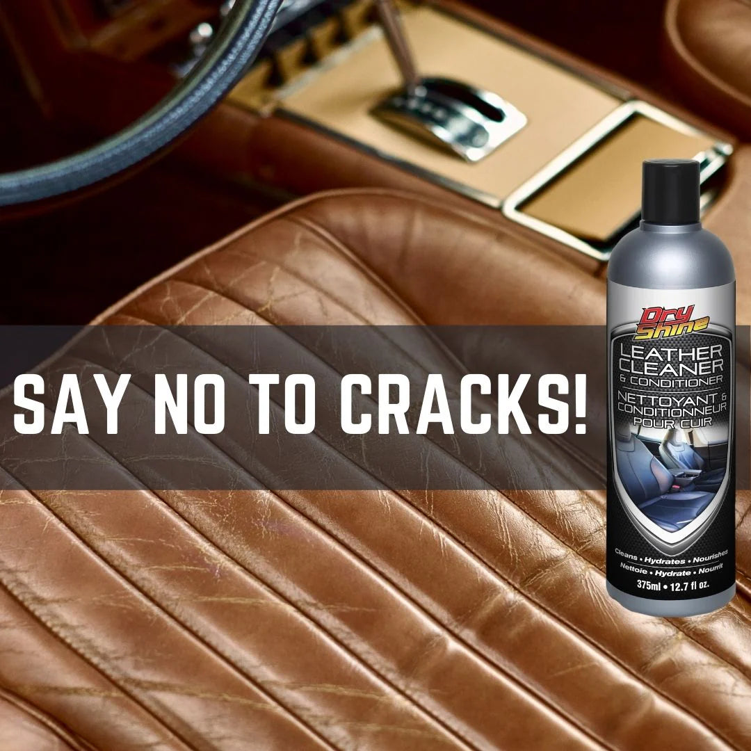 Dry Shine Leather Cleaner and Conditioner, 12.7 oz.