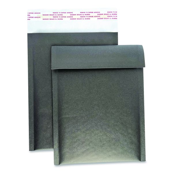 8.5" x 11" Self-Sealing Bubble Mailer, Black