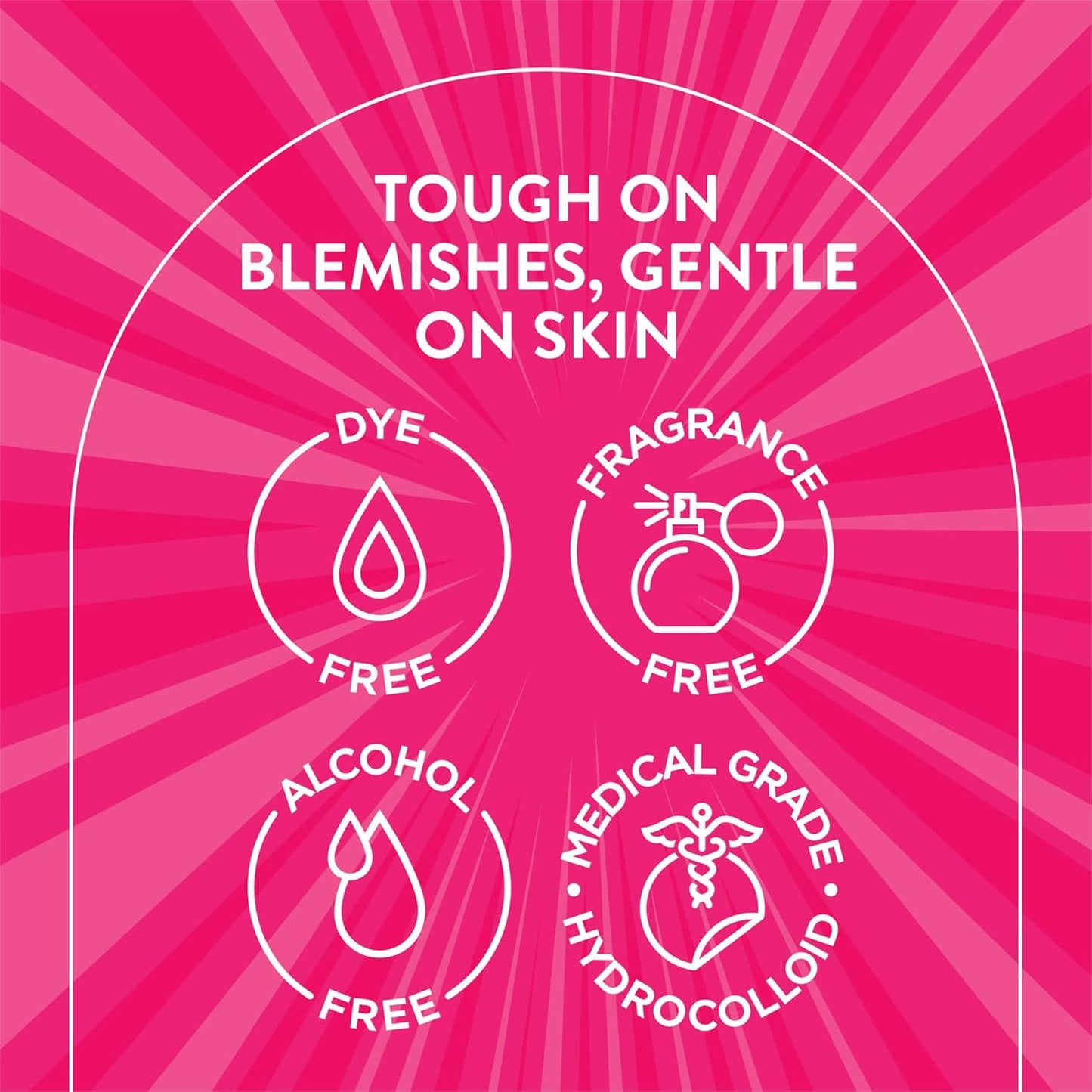 Bioré Multi‑Action X‑Large Pimple & Oil‑Absorbing Patches,6ct