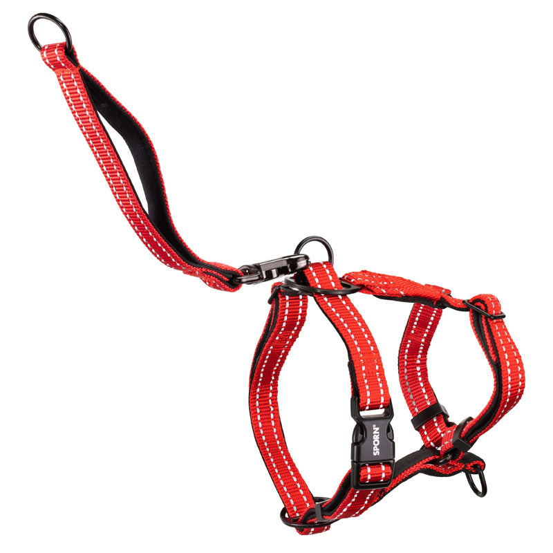 rED HARNESS FOR LARGE DOGS