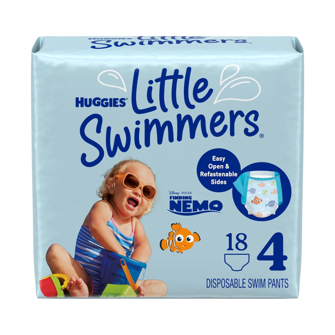 Huggies Little Swimmers,Swimming Diapers, Size 4,18ct