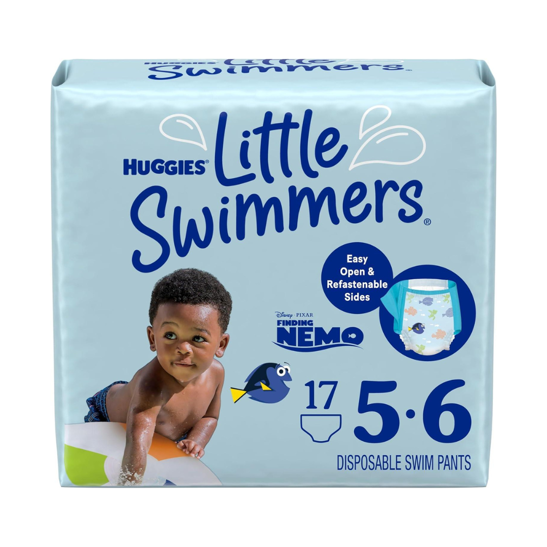 Huggies Little Swimmers Disposable,Diapers, Size 5-6,17ct