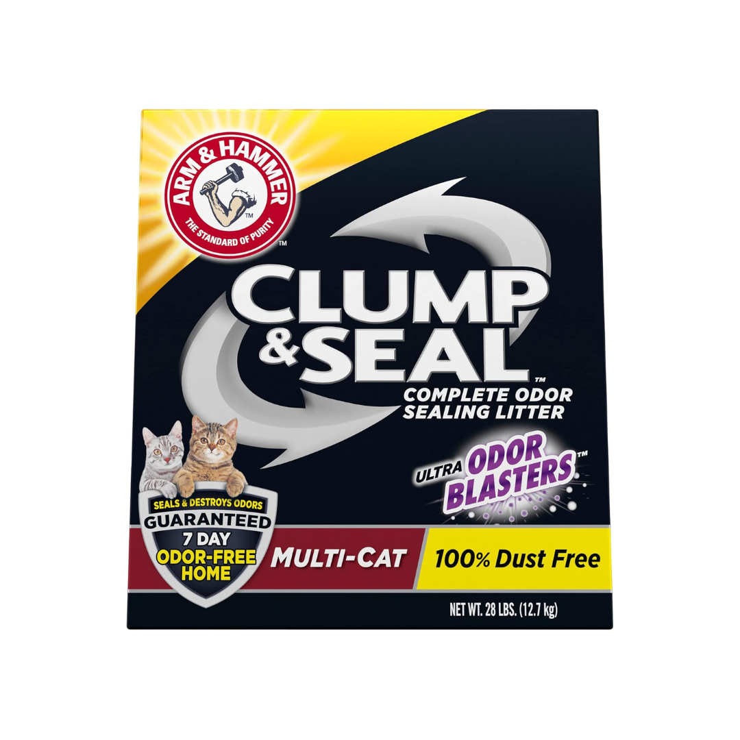 Arm & Hammer Clump & Seal Cat Litter,28lb