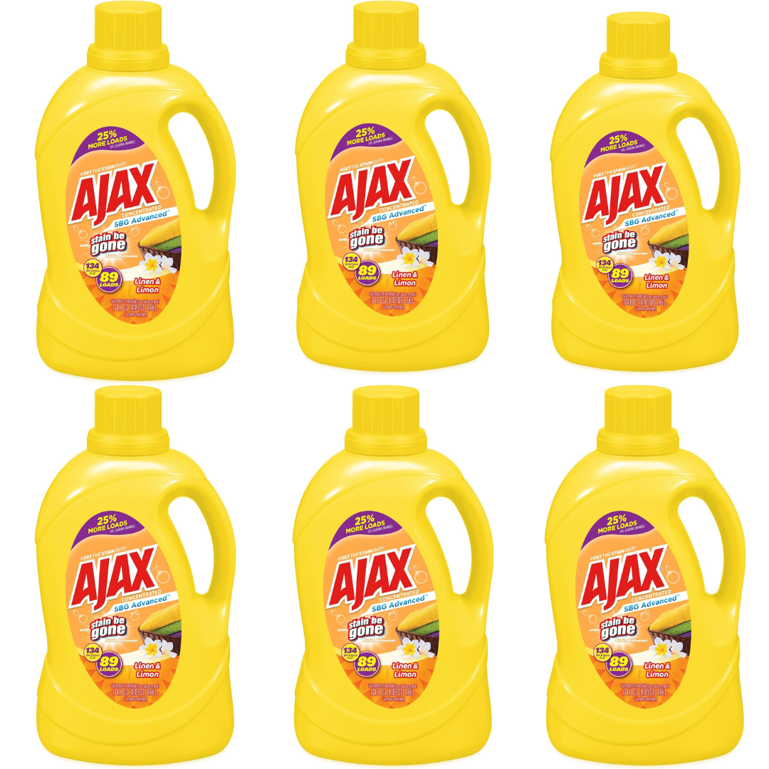 Ajax Stain Be Gone Advanced Liquid Laundry Detergent, 60oz