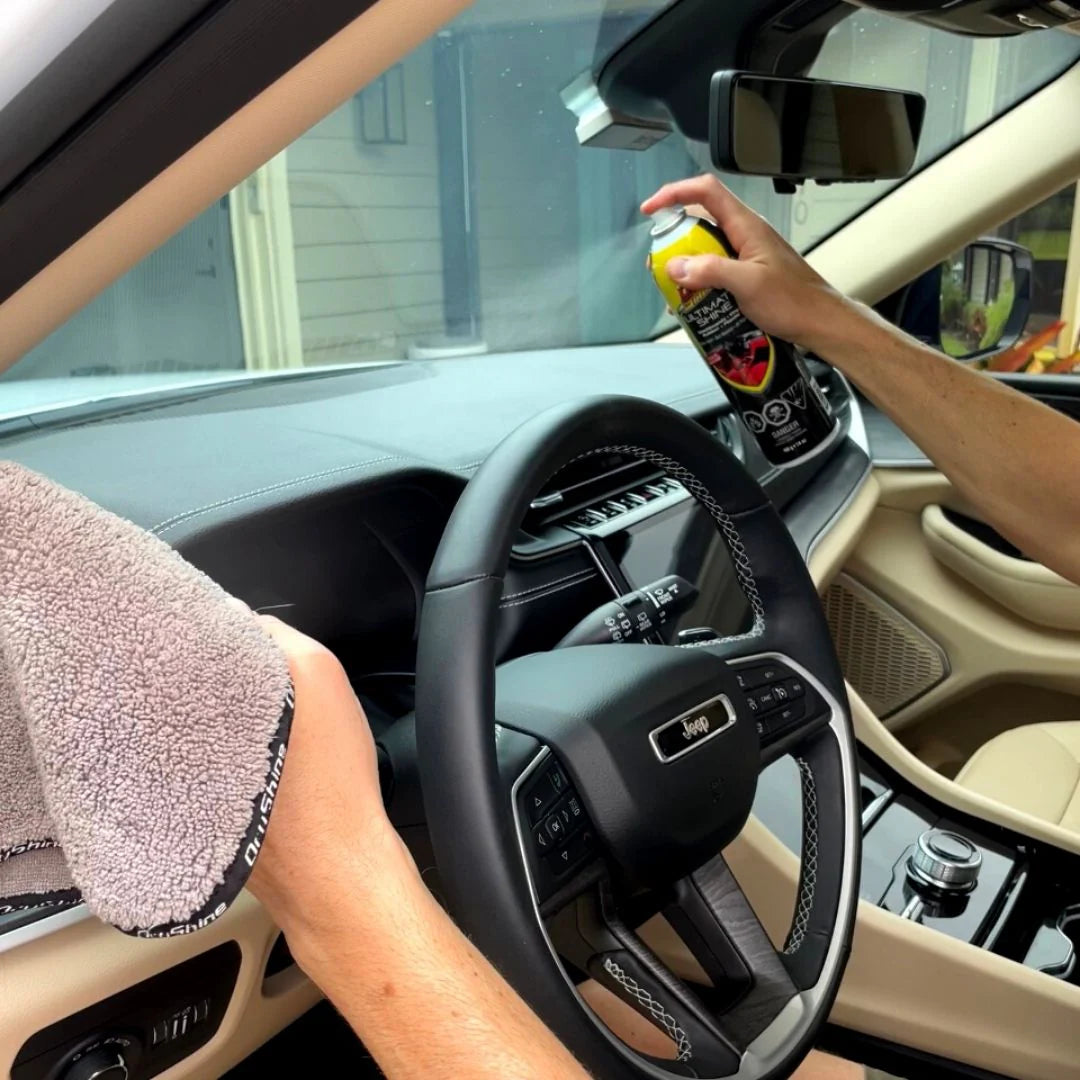 Dry Shine Premium Dual Pile Microfiber Towel - 18"x18"