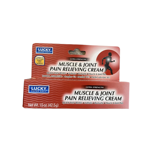 LUCKY Muscle & Joint Pain Relieving Cream,1.5oz