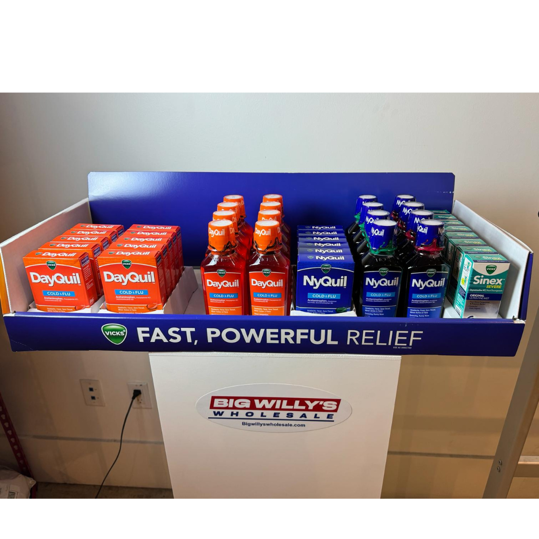 VICKS Combo Pack/Retail Display Set