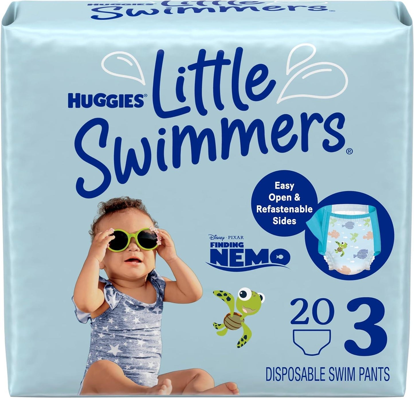 Huggies Little Swimmers Swim Diapers, Display shippers (16 per pallet)