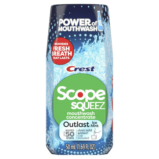 Crest Scope Squeez Mouthwash Concentrate,50ml