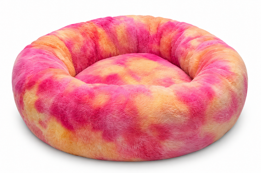 Yellow & Pink - Pet Bed