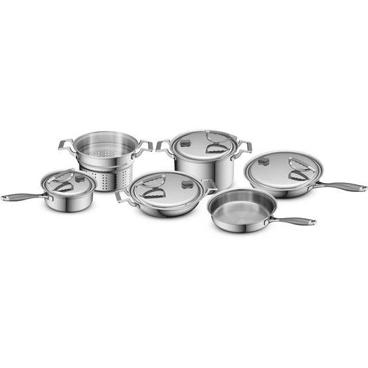 CookCraft 10pc Tri-Ply Set