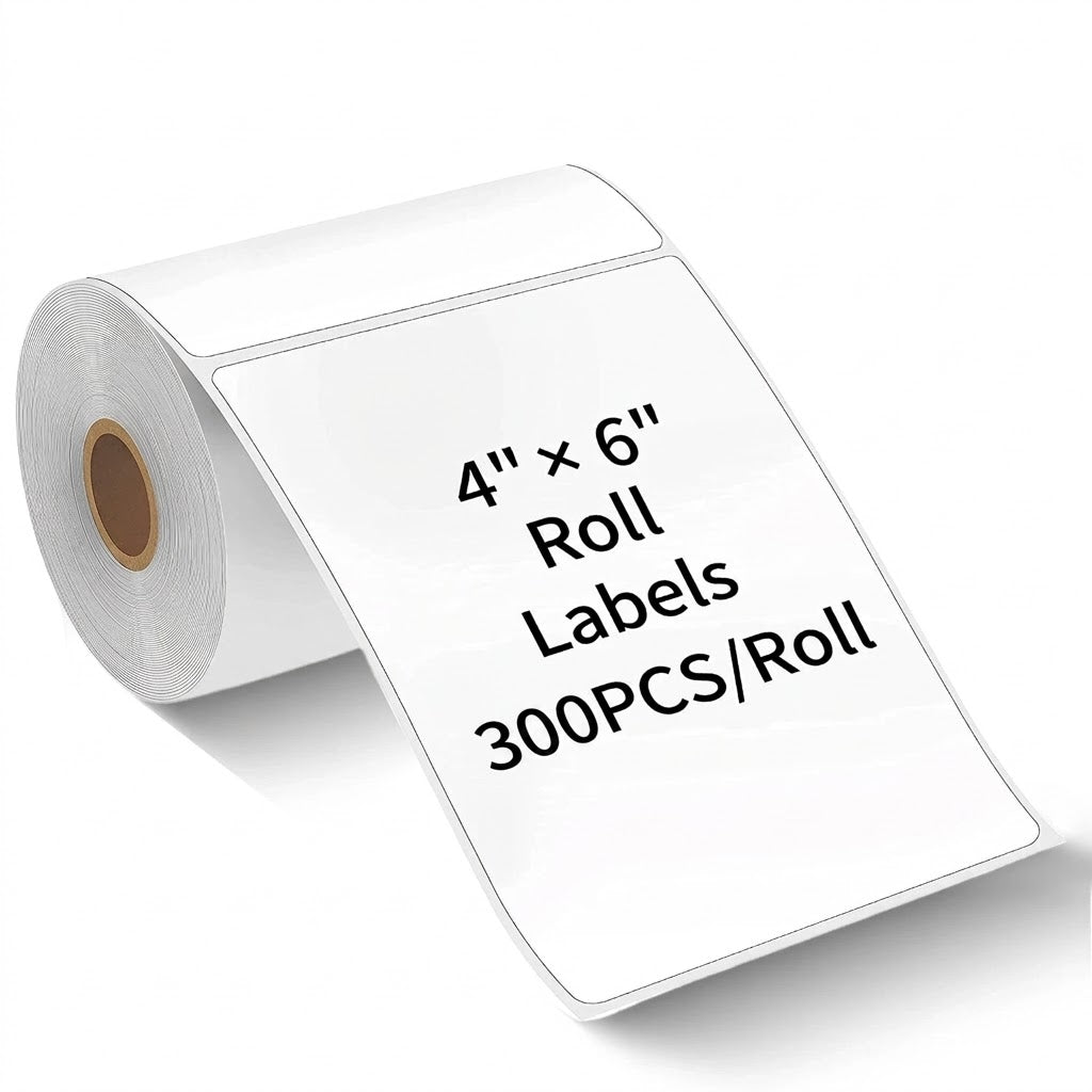 Thermal Label Roll, 4x6" - 2400ct