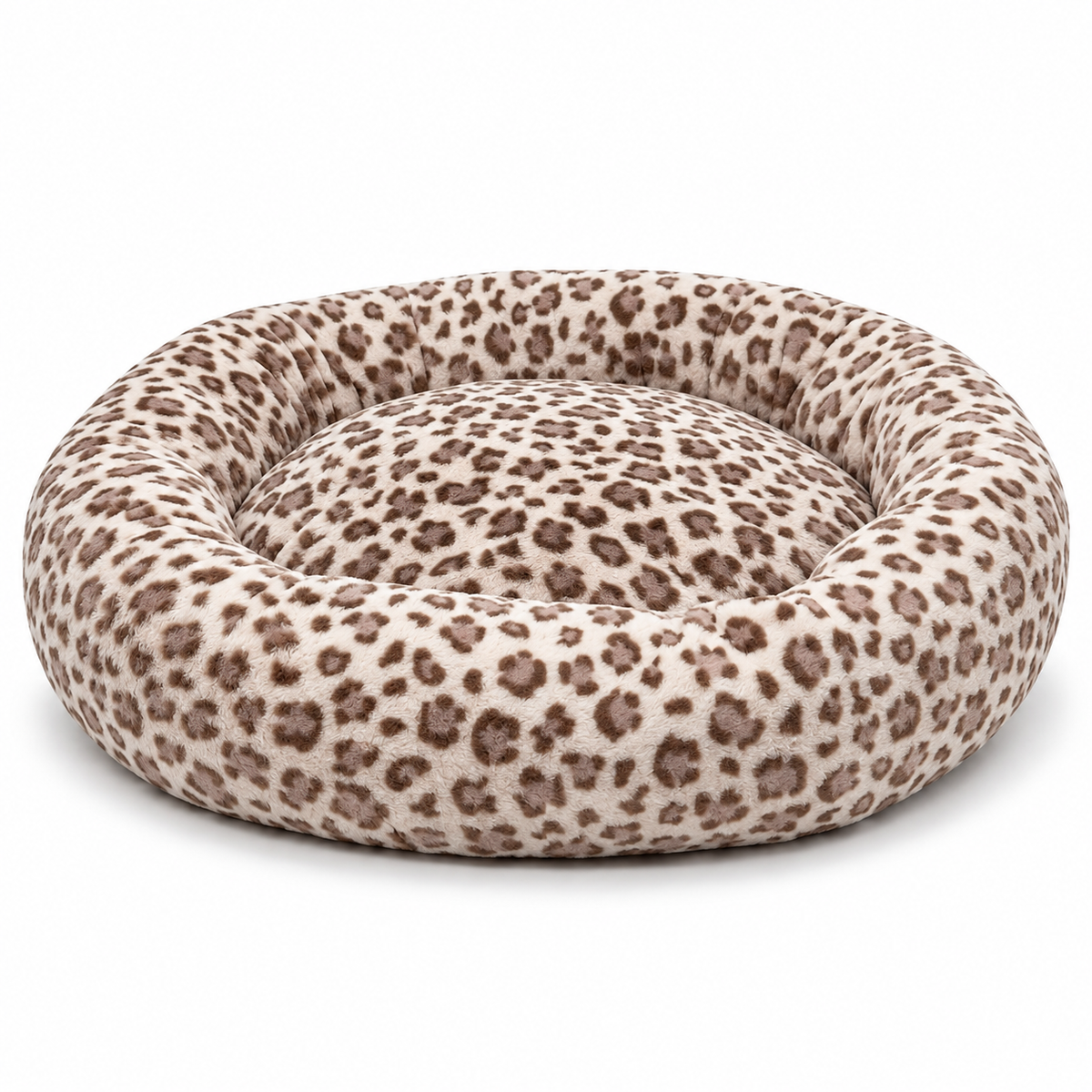 Beige Leopard - Pet Bed